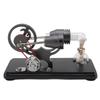 Stirling Engine Model Kit Black Stirling Engine Generator Model Physical Science Experiment Model