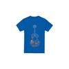 Mens Ernesto Miguel Hector Colorful Guitar T-Shirt