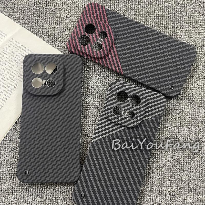 Для VIVO iQOO 15 Чехол Жесткий Нескользящий Углеродное Волокно Защита от Отпечатков Пальцев Защита от Падений Чехол-Оболочка Для iQOO 15 Ударопрочный Бампер