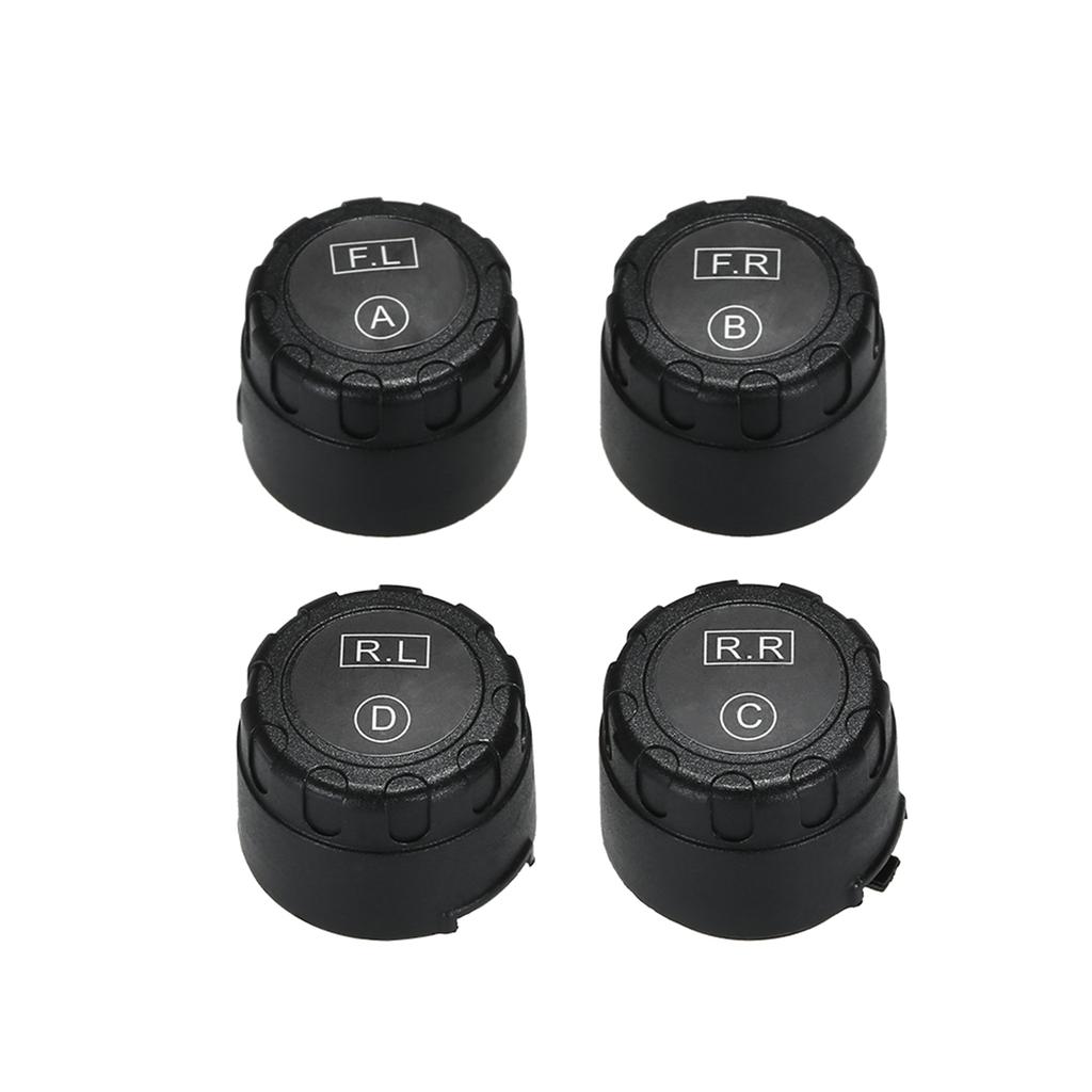 TPMS Smart Car Беспроводная система контроля давления в шинах Прикуриватель Цифровой ЖК-дисплей с