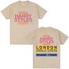 Harry Styles 2026 Together London Tour Tshirt Men and Women Summer Cotton Y2K Clothing Oversize Short Sleeved Top Streetwear