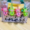 Rabbit Face Changing Doll Cartoon Doll Toy Key Ring Creative Frog Keychain  Playing Supplies