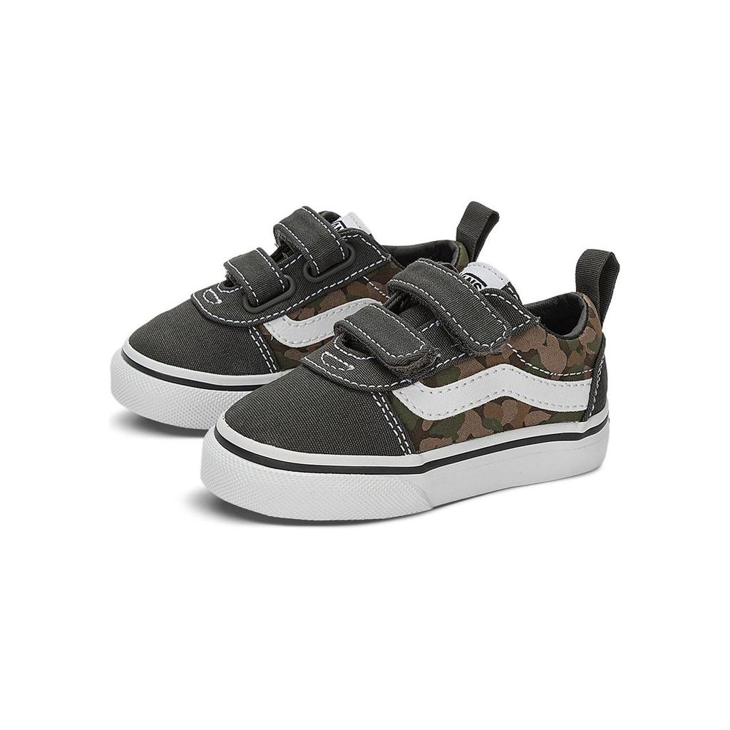 Vans Ward Comfortable Versatile Low-Top Walking Shoes Camouflage Baby Sneaker VN0A4BTFMCG