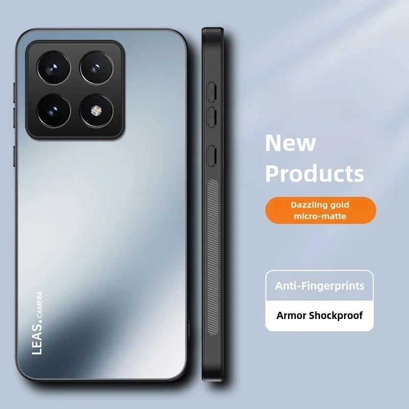 Матовый чехол AG для телефона Xiaomi 15T 14T Pro Mi15T Poco M7 Pro Матовая защитная крышка для камеры для Xiaomi 17 Pro Max 17Pro Coque