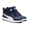 Puma Rebound Street V2 Cushioning Durable High-Top Skate Shoes Men Sneakers Dark-Blue 363717-06