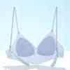Fenteng Seamless Comfortable Nipple Rubber Soft Support Simple Thin Underwear Women's No Steel Ring Text Bra