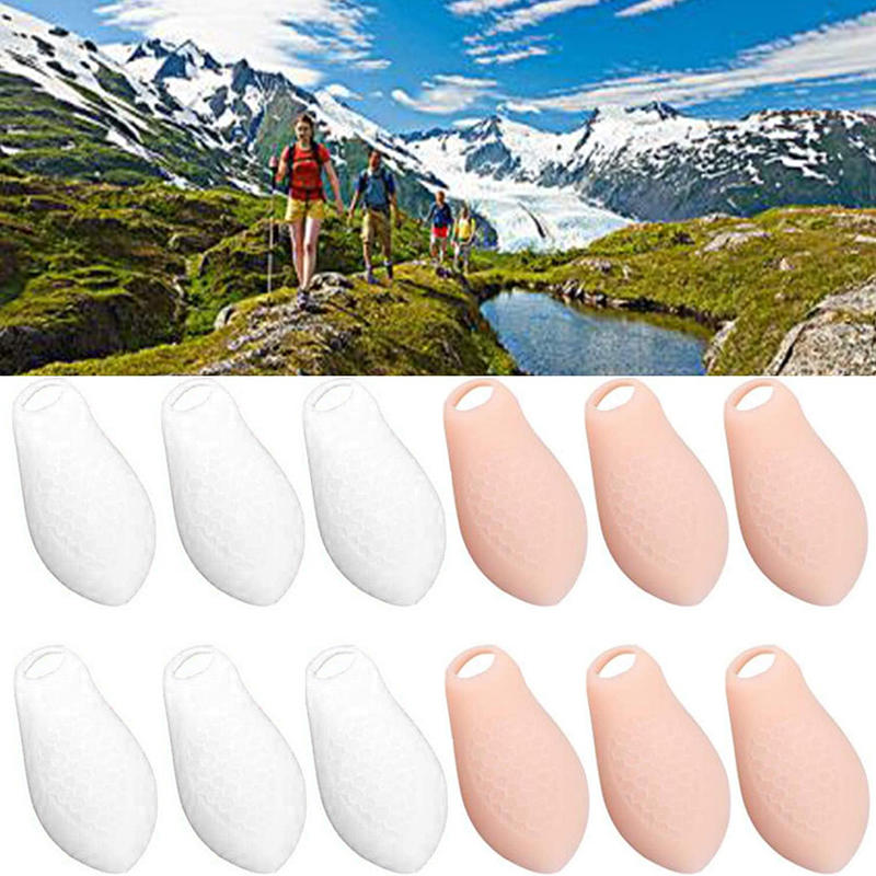 6 шт. корректор вальгусной деформации большого пальца ноги силиконовый гель косточки разделитель пальцев ног выпрямитель пальцев ног уход за ногами протектор инструменты