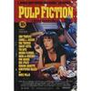Pulp Fiction 1994 Movie Metal Tin Sign, Vintage Film Poster 30x20cm