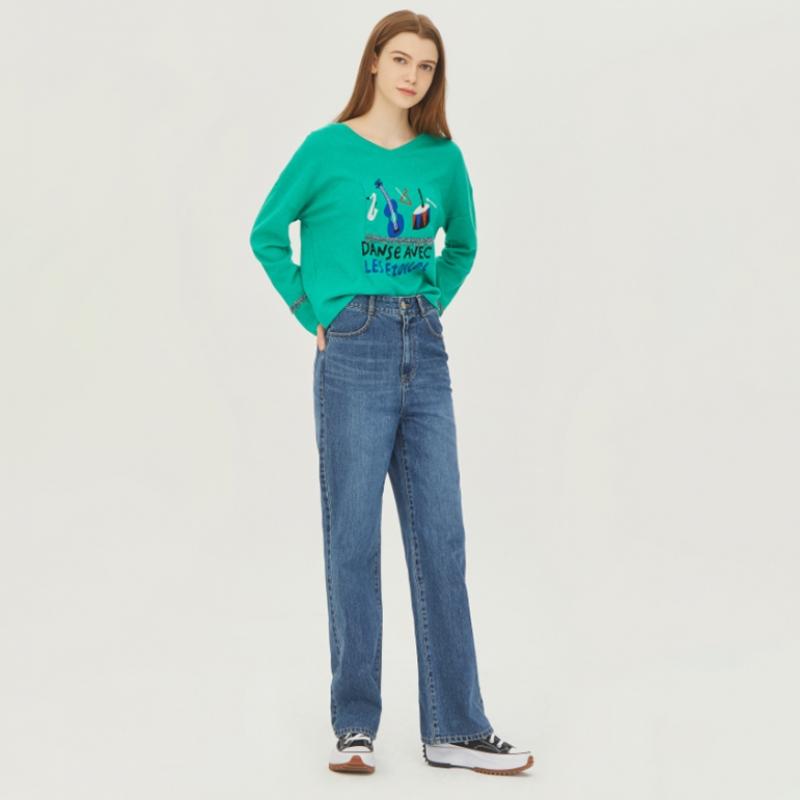  Длинные джинсовые брюки Benetton Benetton Tukata Badp54331