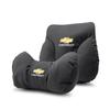 Suede Car Seat Headrest Waist Cushioning Soft Neck Pillow For Chevrolet Cruze Sonic Silverado Camaro Suburban Trailblazer Aveo