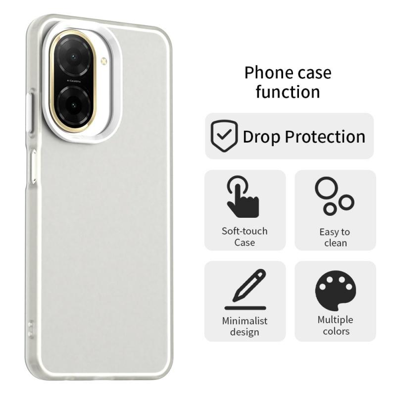 Для Redmi A5 Чехол Крышка Xiaomi Redmi A5 Capas Задняя часть телефонаПрозрачный Цветной Бампер Матовый Матовый Прозрачный Fundas Redmi A5 171,7 мм