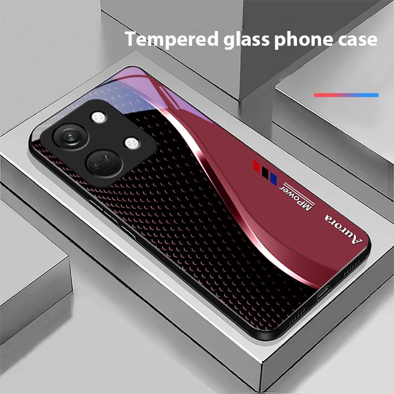 Креативный изогнутый чехол для OnePlus Nord 3 5 6T 7 Pro 8 12 10T Reno8 Lite 5G 10R Nord N30 Твердый чехол из закаленного стекла для телефона Черный