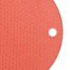 Heat Resistant Mat Silicone Slip Proof Round 17cm Heat Insulation Pad for Kitchen Countertop