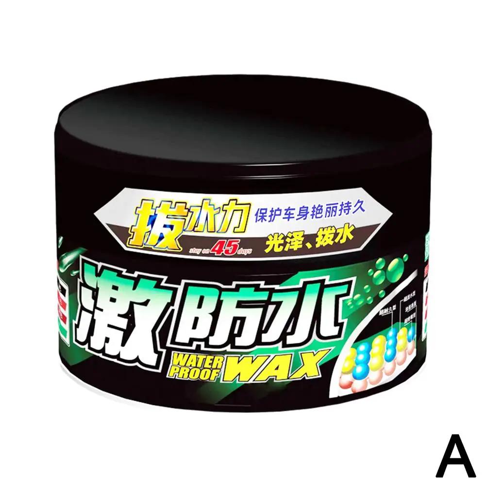 Soft 99 Waterproof Coated Solid Wax, Water Block Wax Waterproof Cleaning Wax W65 Car Car 300g Accessories I5N4