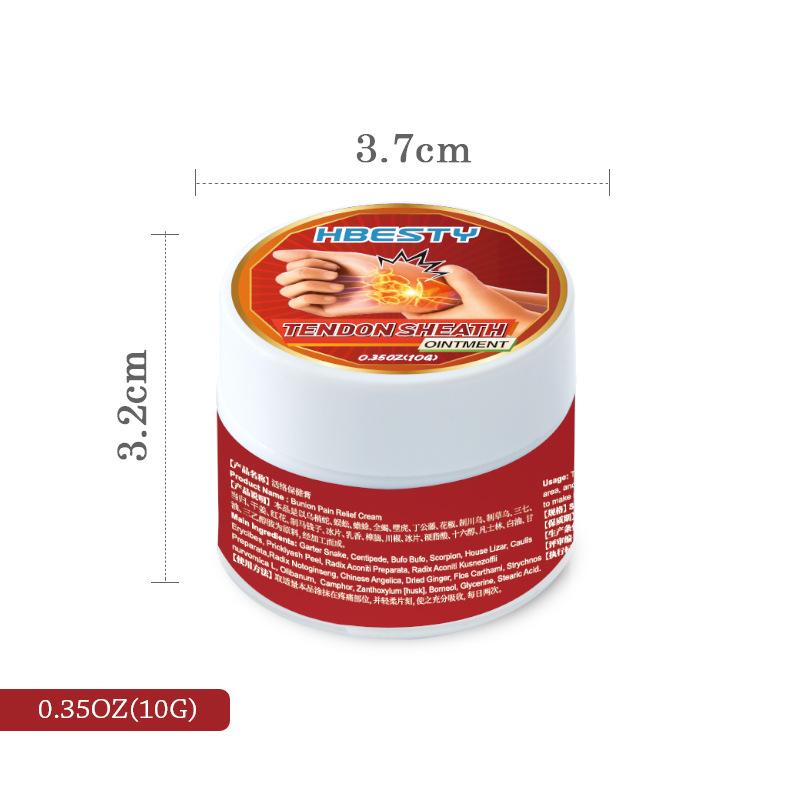 Professional Chinese Orthopedic Plaster Cream for Thumb Wrist Inflammation, Body Foot Painkiller, Knee Pain, Joint Pain, and Bone Spurs with Wormwood