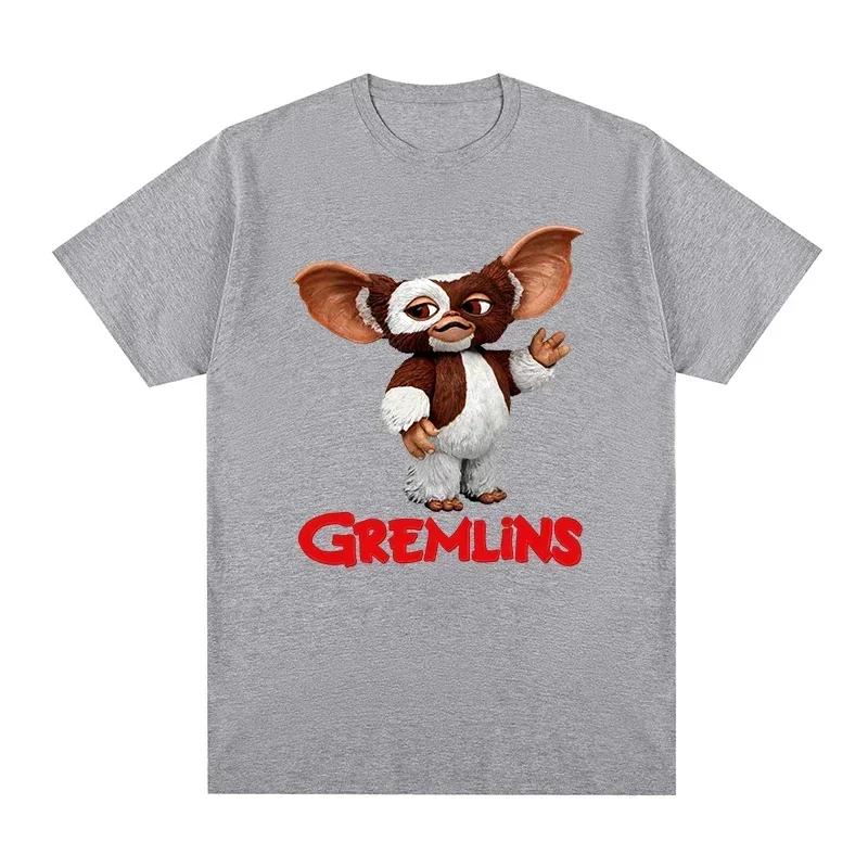 Gremlins Gizmo Kawaii Men T-shirt Women Crew Neck T Shirt New Tees Womens Tops Graphic T Shirts Women Clothing