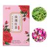Rose Black Tea Bag Triangular Packaging Low Temperature Roasting Aromatic Fragrant Flower Flavored Tea