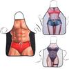 5 Types Fashion Sexy Waterproof Apron Bar Cafe Kitchen Cooking Apron Household