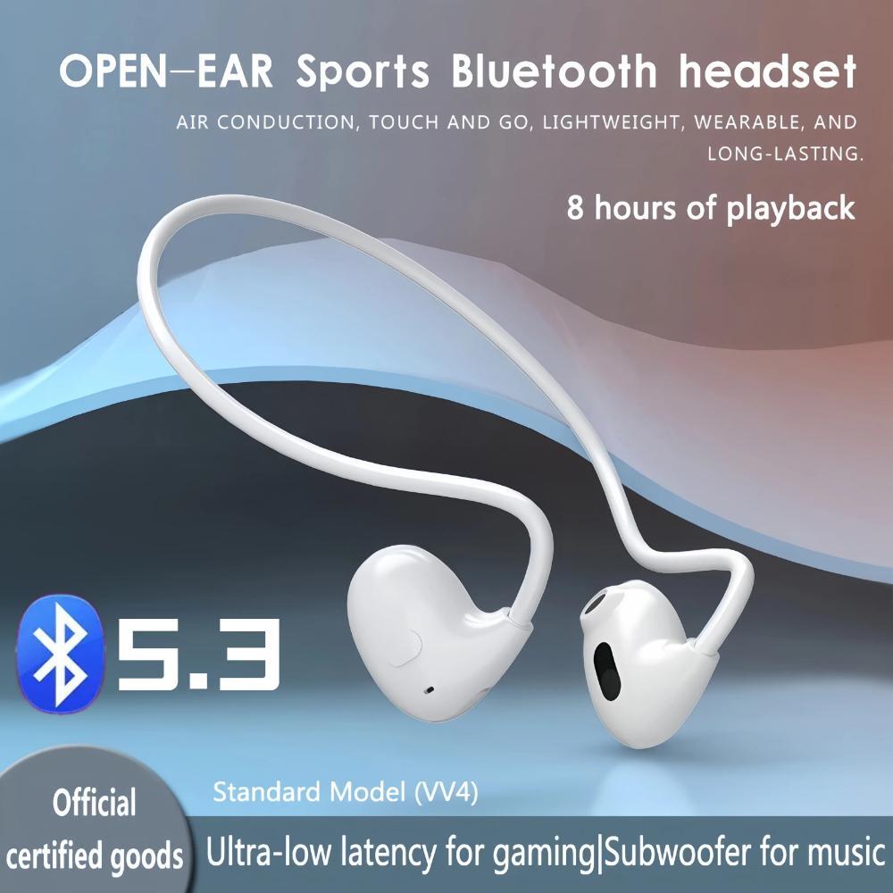 Sports Bluetooth 5.3 Earphones Wireless Headphones Touch Control Headset HiFi Stereo Earbud With Microphone for Huawei Xiaomi