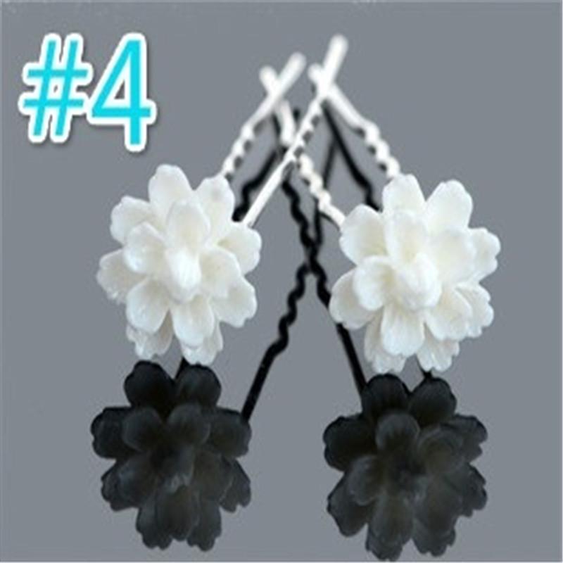 Женские свадебные украшения, аксессуары, модные свадебные свадебные заколки с жемчугом и цветами, заколки для волос с кристаллами