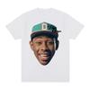 Винтажная футболка Tyler Skateboard, футболка HIP HOP, рэпер, рождественский подарок, хлопок, мужская футболка, новая футболка, футболка, женские топы
