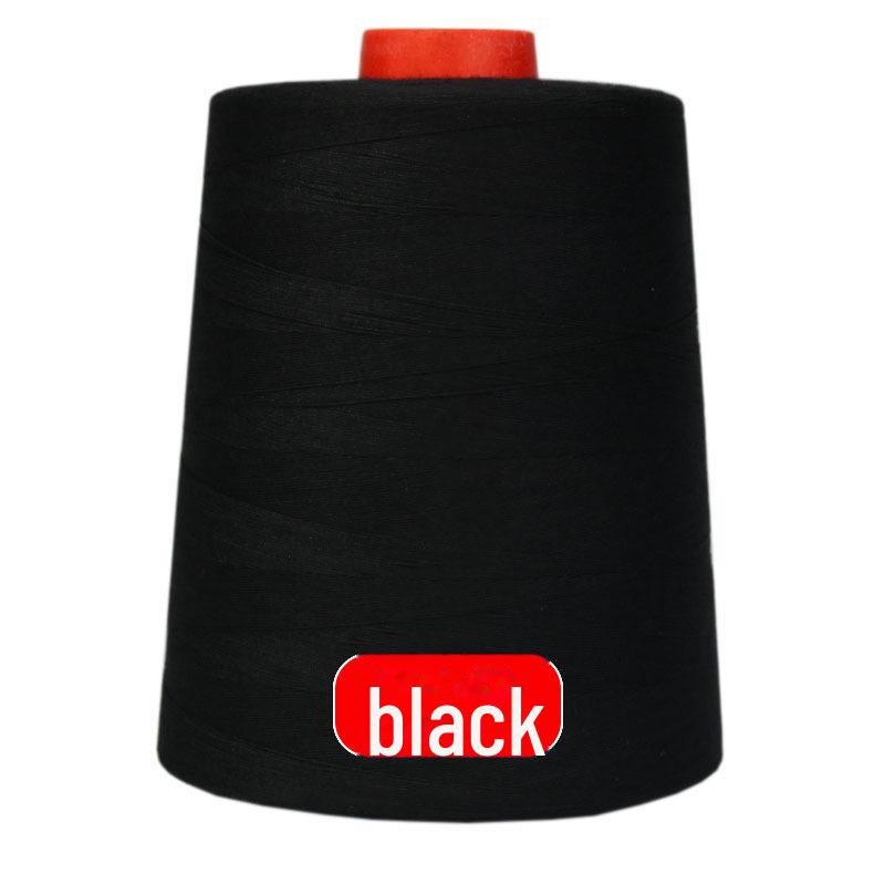 Высокоскоростная полиэстеровая швейная нить Fengtian 403 - черно-белая пагода для компьютеризированных плоскошовных машин