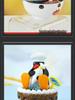 Pingu Fun Scene: DIY Cute Penguin Surfing Blind Box Series