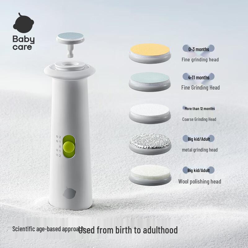 babycare Электрический набор для стрижки и подпиливания детских ногтей