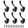 4pcs Wall Hook Clothes Hook Home Storage Wall Organizer Durable Hanger Hooks  Key Hat Bag