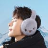 Couple's Winter Bear Paw Earmuffs - Men's and Women's Warm Antifreeze Ear Covers for Cold Weather.