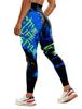 "Women's High-Waist Printed Yoga Pants for Fitness"