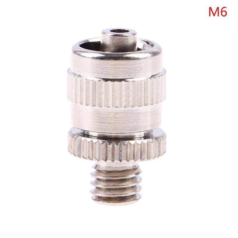 Metal Luer Lock Adapter Glue Dispenser Connected To Metal Adapter 1Pcs M4 M5 M6 M8 Screw Thread Nickel Plated Brass Syringe