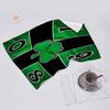 proof beach towel with Panathinaikos FC pattern - soft,absorbent,quick-drying,machine washable - perfect for swimming,camping,bathing