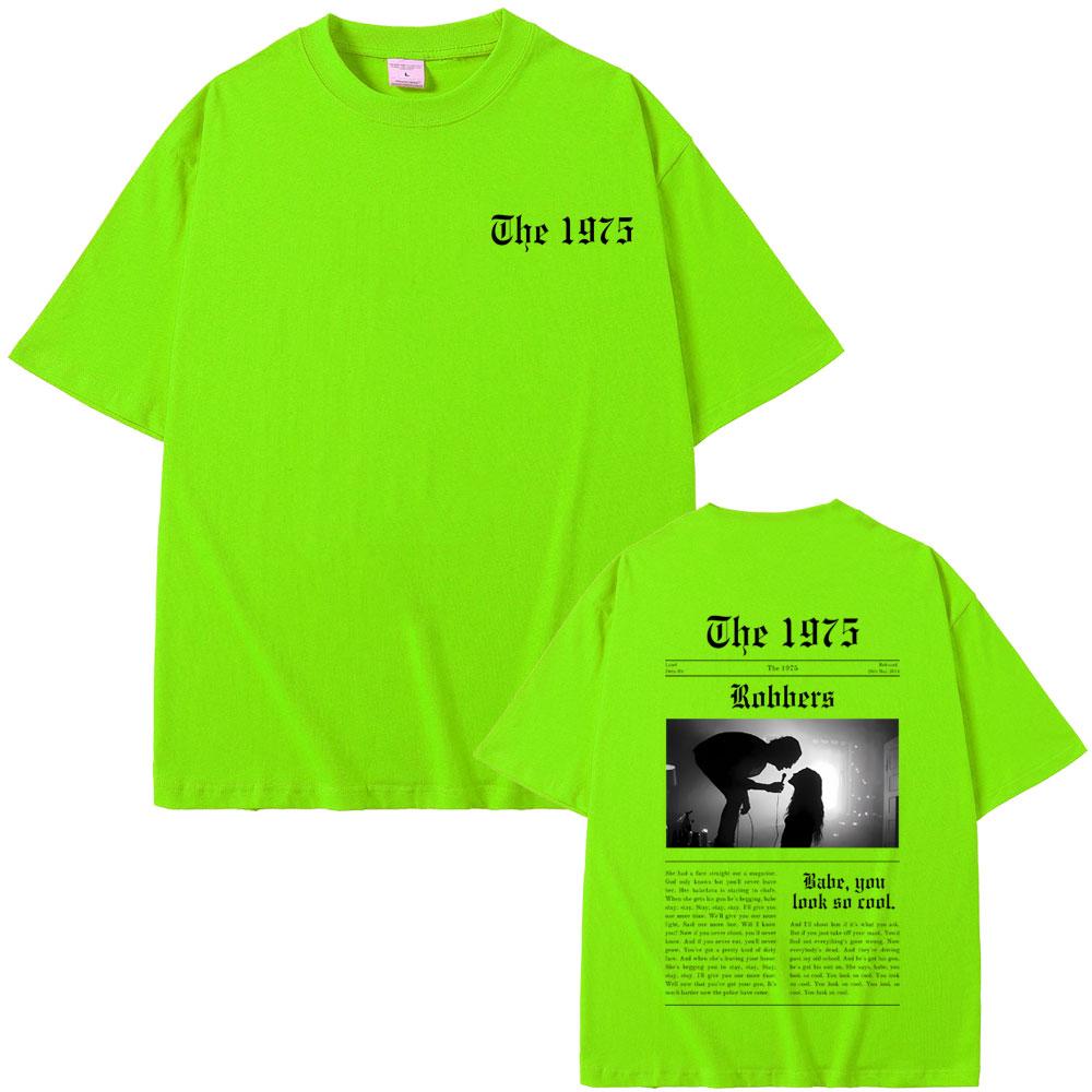 Британская группа The 1975 Live From Gorilla Robbers Babe You Look So Cool Графическая футболка Унисекс Инди Альтернативный рок Короткий рукав