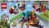 LEGO Toy Minecraft Warped Forest Boys Girls Minecraft Goods Game Toy Educational Toy Birthday Present Gift LEGO Block 21168 8 Years Old and Up