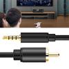3.5mm To 3.5mm RCA Coaxial Cable for AYINO WR320/TVs Enjoy Clear Sound with Enhanced Output