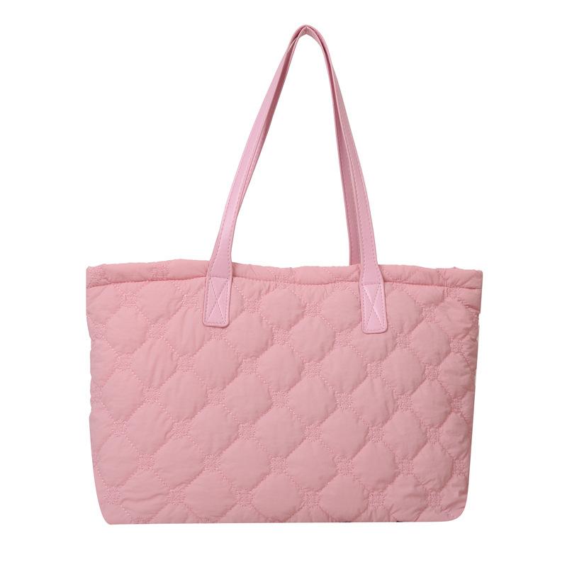 Ромбовидная вышивка нитью мода хлопок тренд повседневный дорожная сумка через плечо для женщин