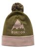 Burton Recycled Troop Beanie Knit MARTINI OLIVE Cap, Unisex,