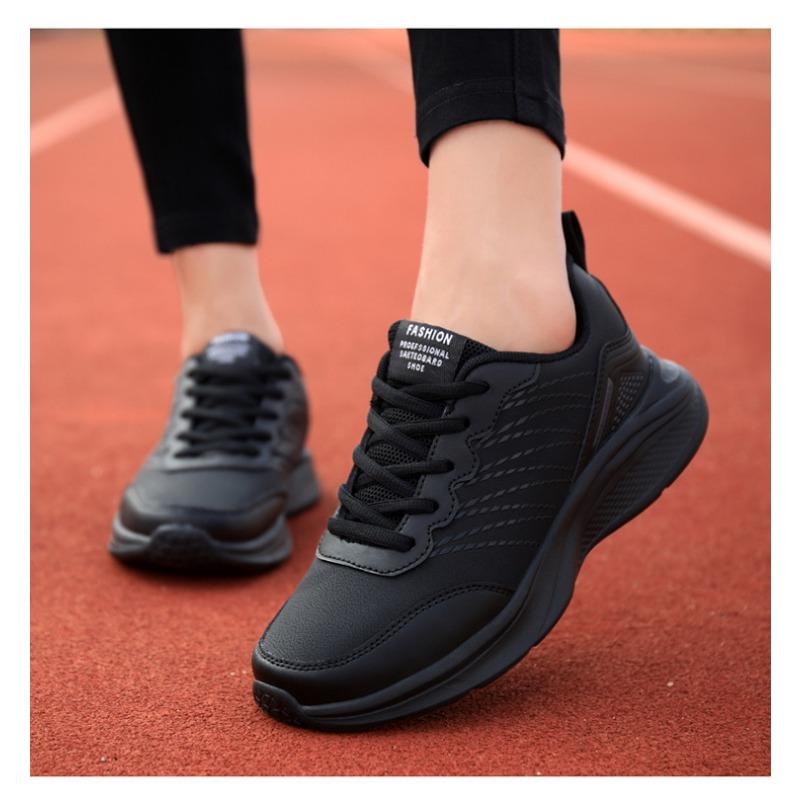 Новые осенние и зимние женские туфли из натуральной кожи для спорта и отдыха на открытом воздухе, спортивная обувь больших размеров, универсальные кроссовки для студентов