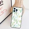 Чехол с узором кактуса для iPhone 11 12 13 14 16 15 Pro Max Mini X XS Max XR Plus Чехол