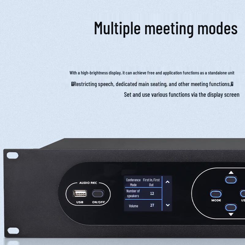 XEW-730C Professional Wired Digital Conference Microphone System (CN version)