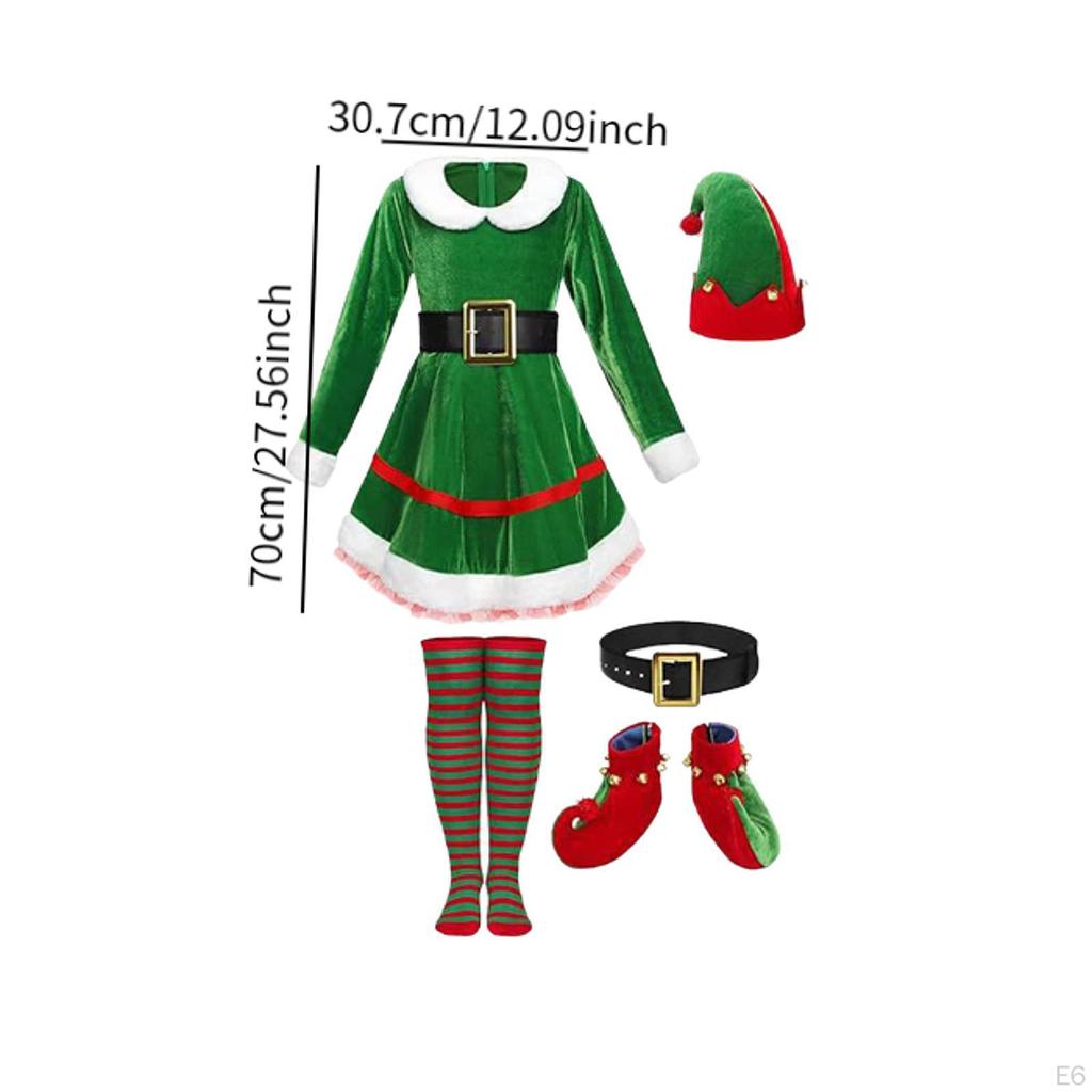 Костюм эльфа на Рождество, одежда для косплея для ролевой игры, вечеринка на Марди Гра, Хэллоуин