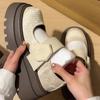 Новые женские туфли Мэри Джейн в китайском стиле с вышивкой, черные, на высокой толстой подошве, для весны и лета 2025 года, для маленьких мужчин, с юбками, одинарные
