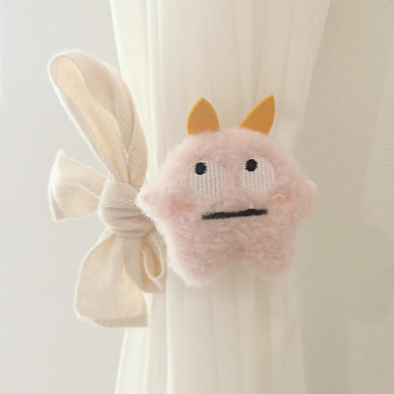 Curtain Tiebacks Curtain Holdbacks Curtain Ties with Cartoon Dolls Bedroom Curtain Tiebacks Curtain Rope Tiebacks