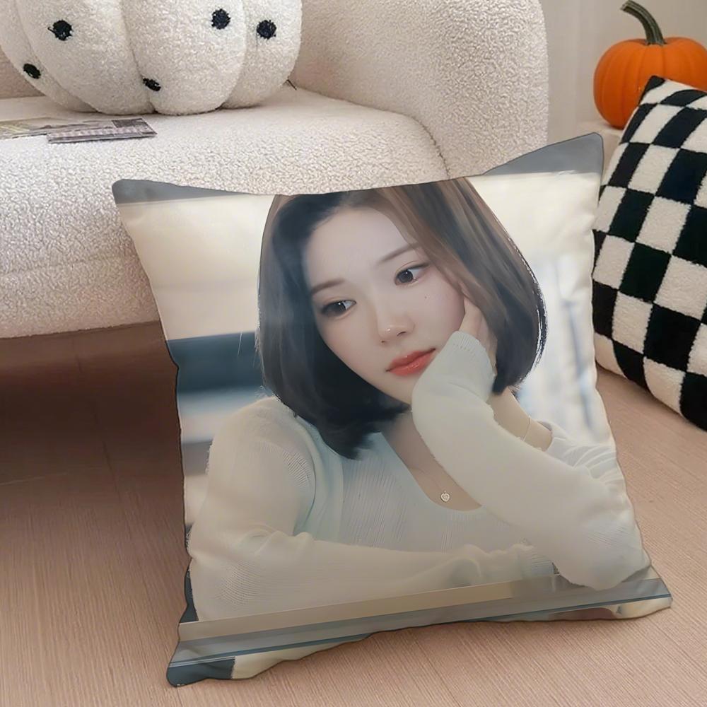 actor classic CChoi Ji Woo Cushion Cover Throw Pillow Cover Hidden Button Durable Polyester Chair Cushion