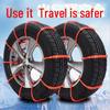 Winter Emergency Vehicle Anti-Skid Chain: Snow Mud Tire Link Cable