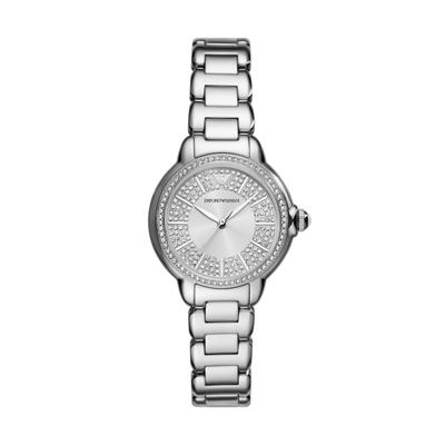 [Emporio Armani] Часы NA AR11632 женские серебристые