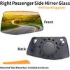 Right Passenger Side Mirror Glass Compatible With      2024 2025Chevy Silverado 1500 GMC Sierra 1500 With Backing Plate Heated (With A Tool) Replace#