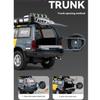Масштаб 1/24 Toyota Land Cruiser LC80 внедорожник литая модель из сплава внедорожник коллекционная хобби-модель украшения подарок для друга мальчика дисплей