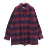 Unused VAST222 18AW Made In Japan Check Pattern Long Sleeve Shirt Jacket Men's Used